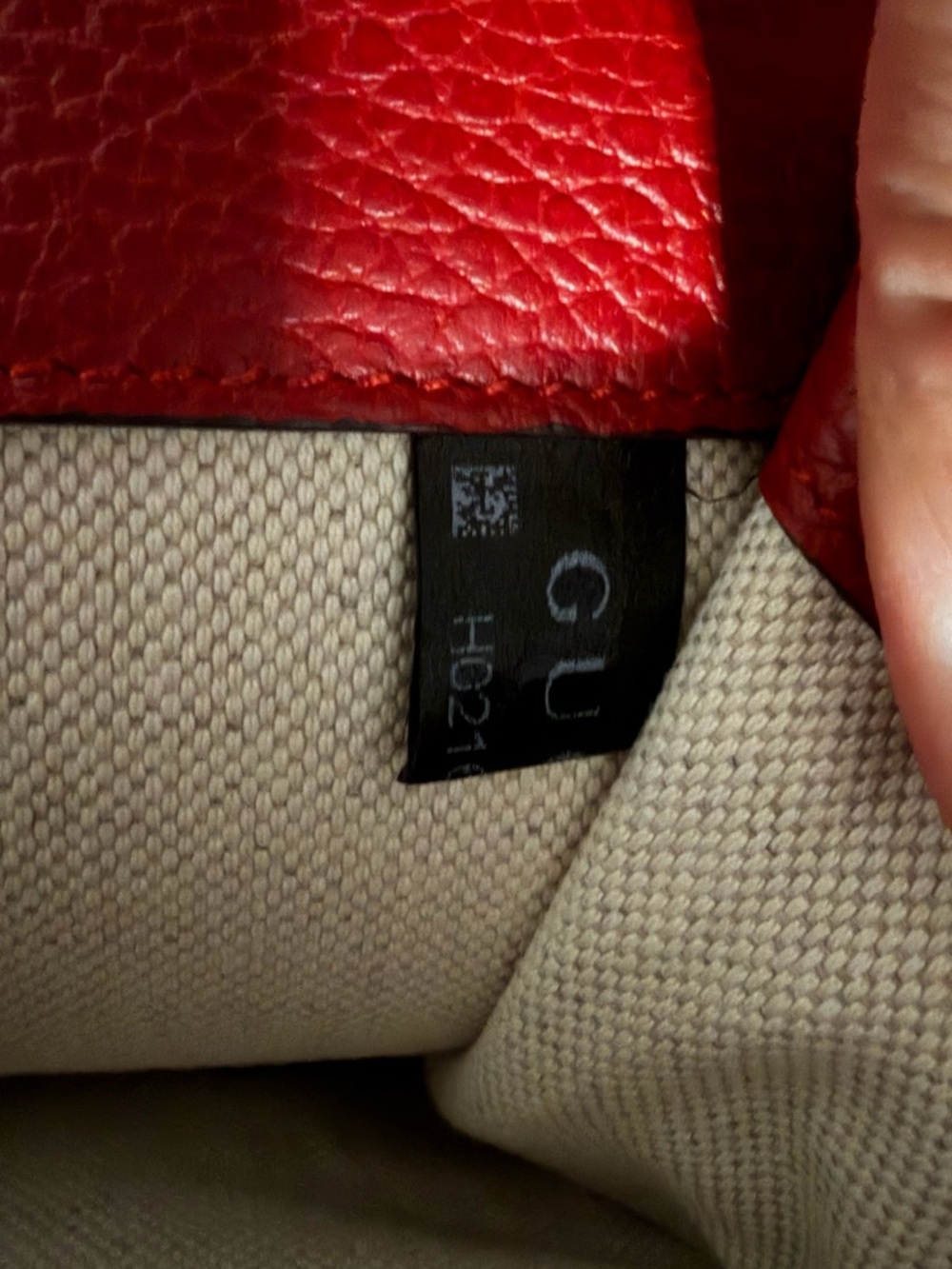 Gucci Dionysus Red Leather Medium Shoulder Bag Like New - Picture 10 of 14